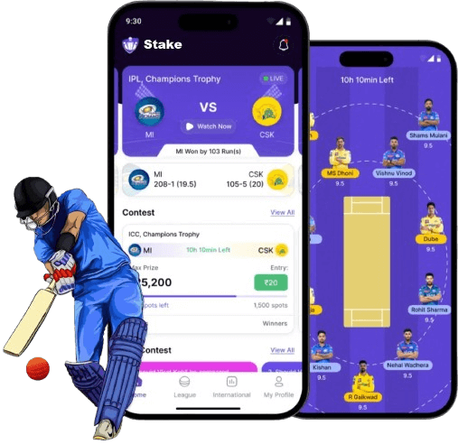 Download the Stake Fan Fantasy Cricket App